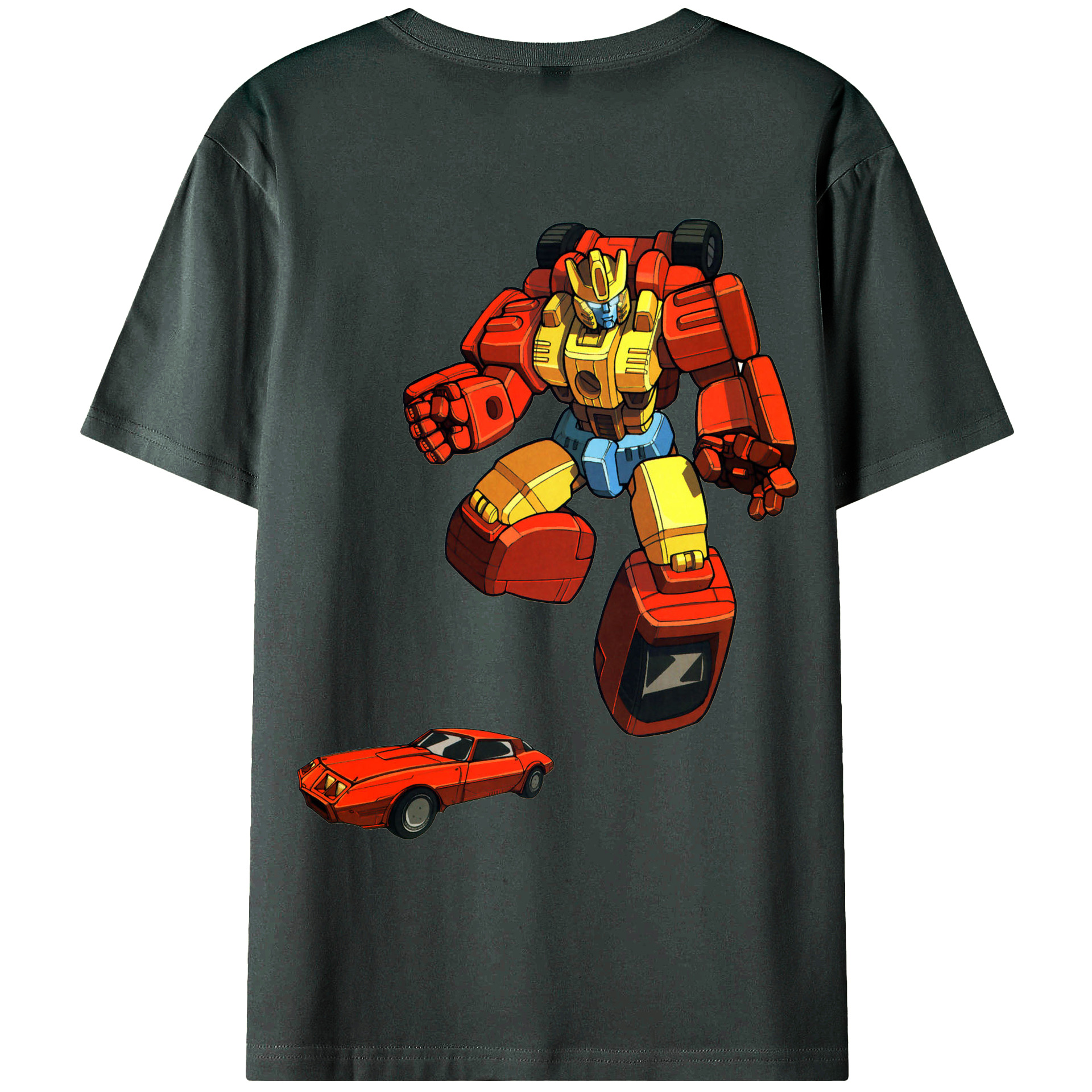（画像用）  綿100％ メンズ半袖Tシャツ（バックプリント） 通気性
